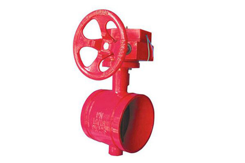 XD381X渦輪溝槽信號(hào)蝶閥