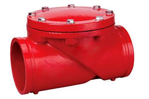 溝槽式橡膠瓣止回閥